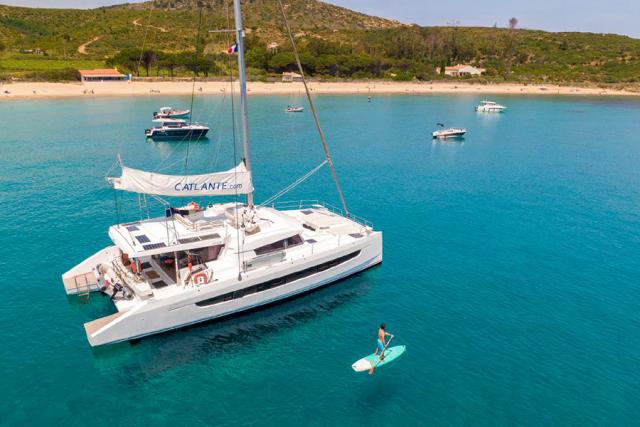 Catamaran Catlante Haute Corse - vertrek zondag